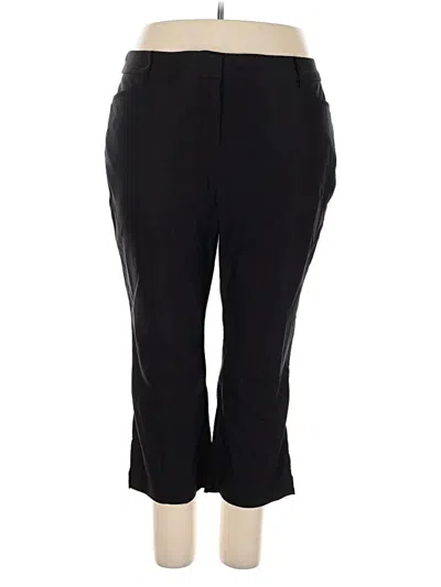 Pre-owned Lane Bryant Dress Pants In Black