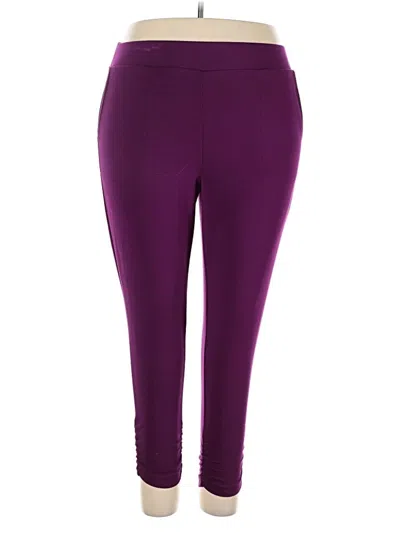 Pre-owned Studio By Torrid Active Pants In Purple