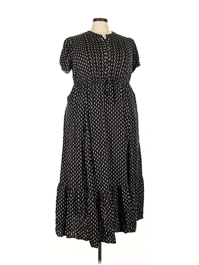 Pre-owned Torrid Casual Dress In Black