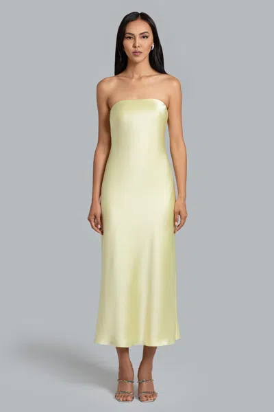 Betsy & Adam Ghrail "nora" Satin Midi