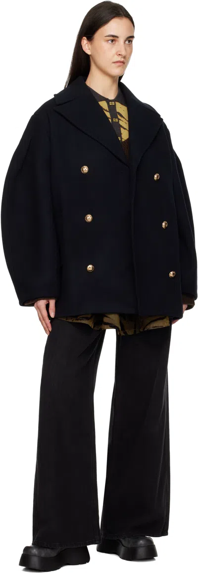 Ganni Gray Kat Low Boots In Multi