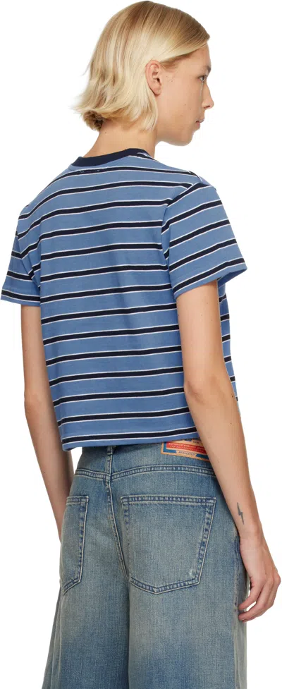 Fruity Booty Blue Carrie T-shirt In Blue