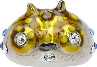 Collina Strada Rhino Baby Ring In Gold