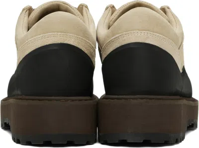 Diemme Beige Cornaro Gomma Derbys In Animal Print