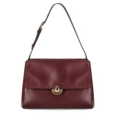 Furla Domus M Rubino Shoulder Bag In Burgundy
