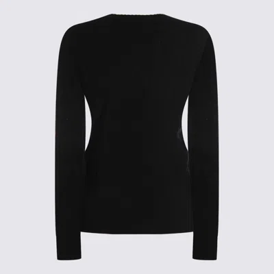 Polo Ralph Lauren Black Wool Knitwear In Black