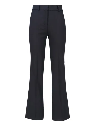 Incotex Virgin Wool Pants In Blue