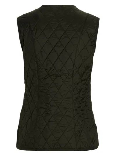 Barbour Green Betty Fleece Liner In Green