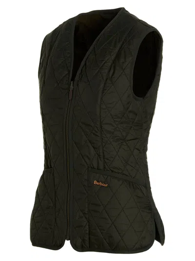 Barbour Green Betty Fleece Liner In Green