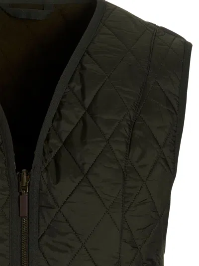 Barbour Green Betty Fleece Liner In Green