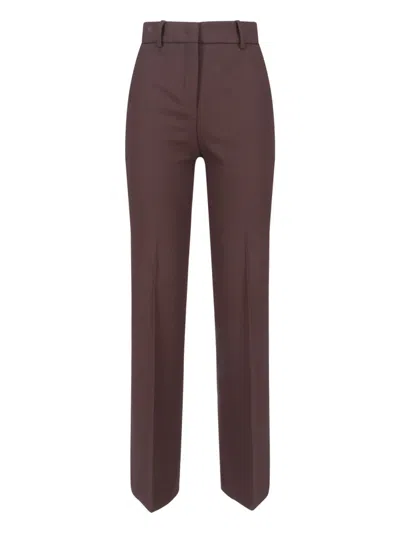 Incotex Straight Pants In Brown