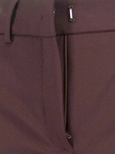 Incotex Straight Pants In Brown