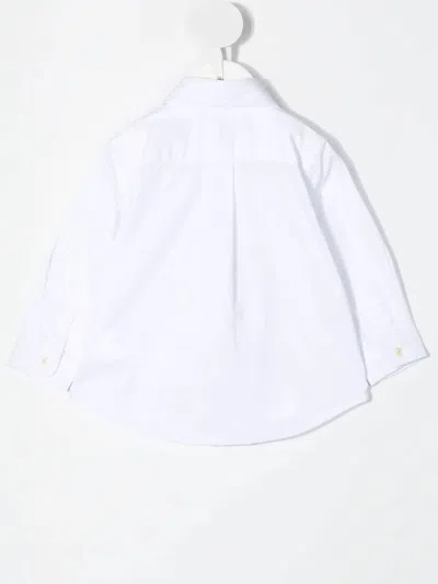 Ralph Lauren White Slim-fit Oxford Shirt In White