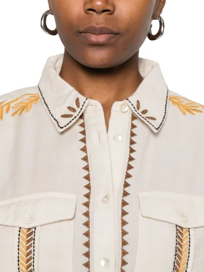 Diega Double Pocket Shirt Cherlo In Multi