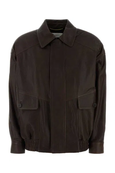 Saint Laurent Shirts In Brown