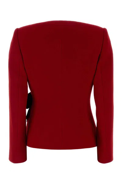 Valentino Garavani Jackets And Vests In Red