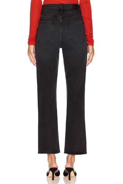 Pistola Bri High Rise Slim Jeans In Lodge In Black