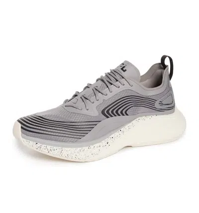 Apl Athletic Propulsion Labs Men's Streamline Shoes In Cement/anthracite/frozen Grey In Silver