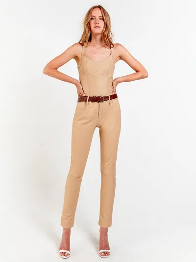 As By Df Jordan Recycled Leather Blend Pants In Multi