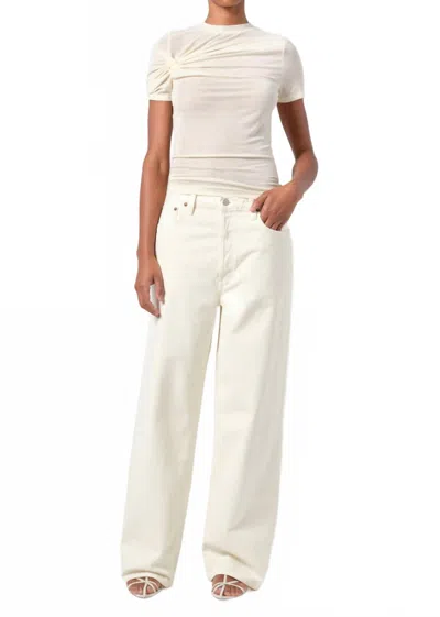 Agolde Low Slung Baggy Jean In Solar In Multi