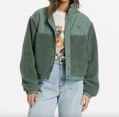 Billabong Lost Trails Jacket In Treehugger In Green