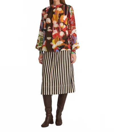 Mii Collection Medicis Blouse In Winter In Multi