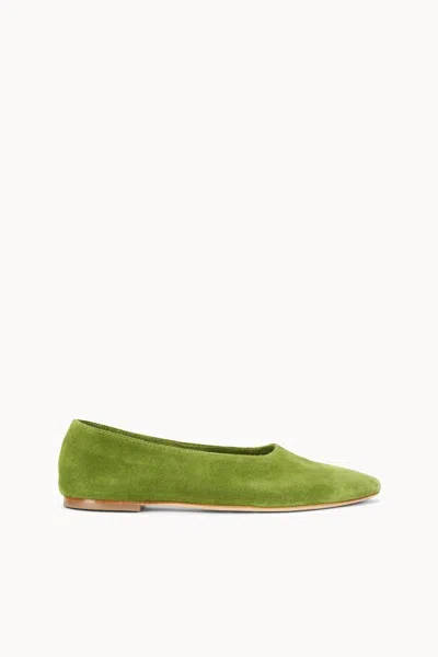 Staud Women's Alba Ballet Flat Shoes In Meadow In Green