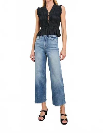 Rails Getty Crop Tradewind Jeans In Blue In Blue