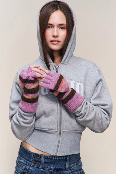 Danielle Guizio Ny Knit Mittens In Multi