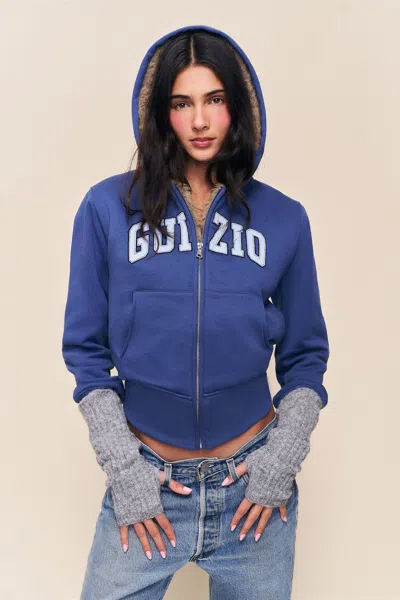 Danielle Guizio Ny Rib Arm Warmers In Gray