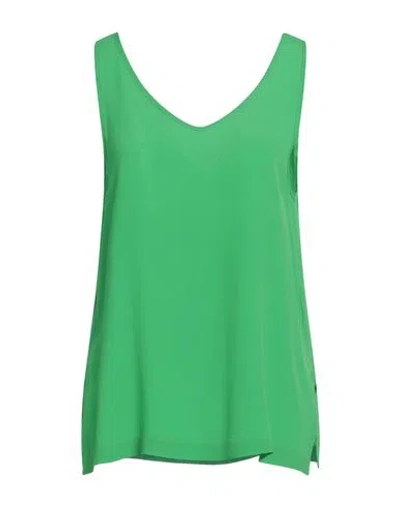 Beatrice B Beatrice .b Woman Top Green Size 0 Acetate, Silk In Multi