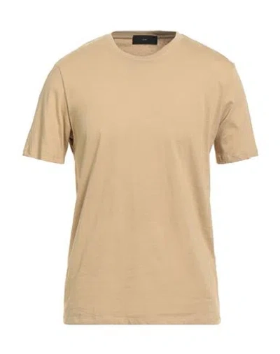 Liu •jo Man Man T-shirt Beige Size L Cotton In Neutral