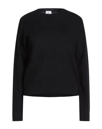 Peuterey Woman Sweater Black Size 4 Wool In Black