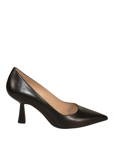 Stuart Weitzman 75mm Stuart Sculpt 75 Pointed-toe Sculpted-heel Pumps In Black