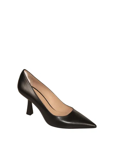 Stuart Weitzman 75mm Stuart Sculpt 75 Pointed-toe Sculpted-heel Pumps In Black