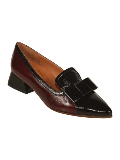 Chie Mihara Bow-detail Heeled Pumps In Black