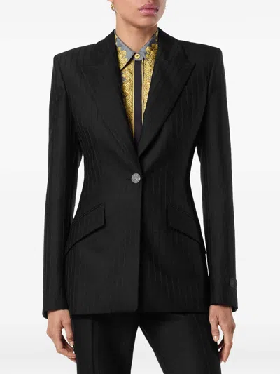 Versace Blazer - Negro In Black