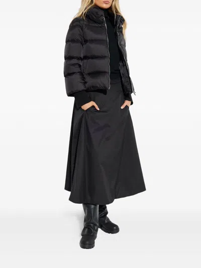 Add Short Down Cape In Multi