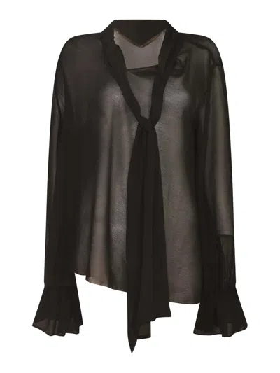 Chiara Boni La Petite Robe Camisa - Negro In Black