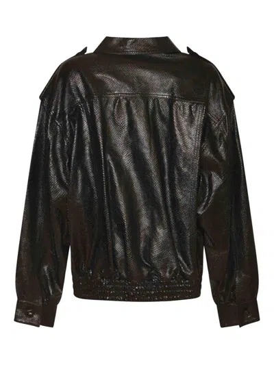 Blazé Milano Abrigo Midi - Negro In Brown