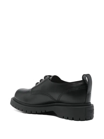 Givenchy Brushed Bull Leather Loafers With Pull Tab In Black