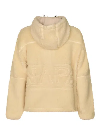 Napapijri Abrigo Alcochado - Beis In Yellow