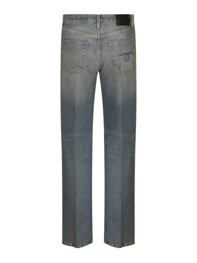 R13 Vaqueros Rectos - Azul In Blue