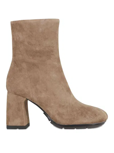 Ash Eclat Platform Bootie In Brown