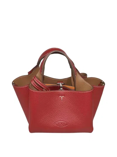 Tod's Bolso Shopping - Rojo In Red