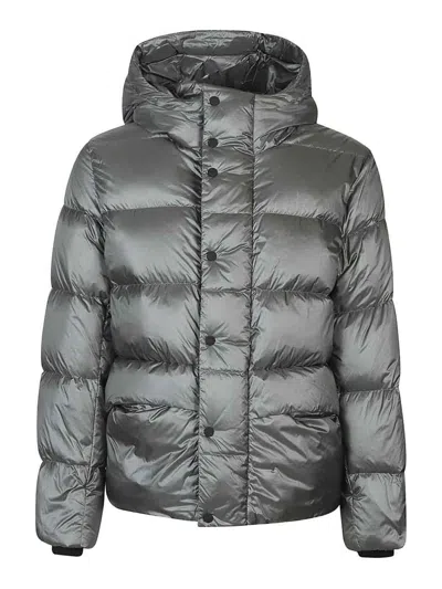 Add Ped Grey Jacket With Protective Hood In Gray