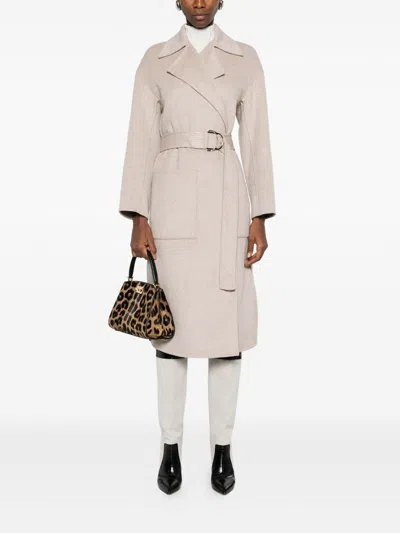 Liu •jo Abrigo Midi - Gris In Gray