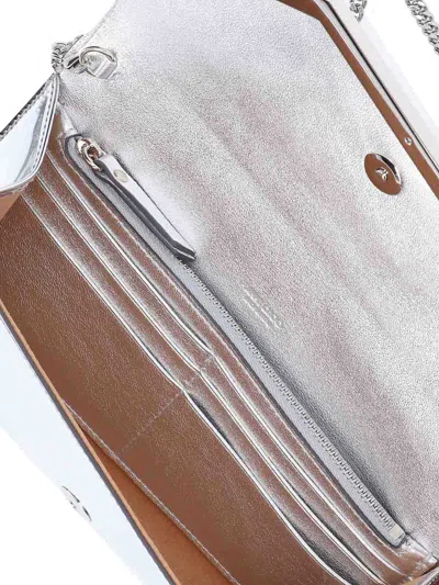 Jimmy Choo Bolso Clutch - Plata In Silver