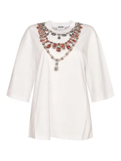 Moschino Camiseta - Blanco In White