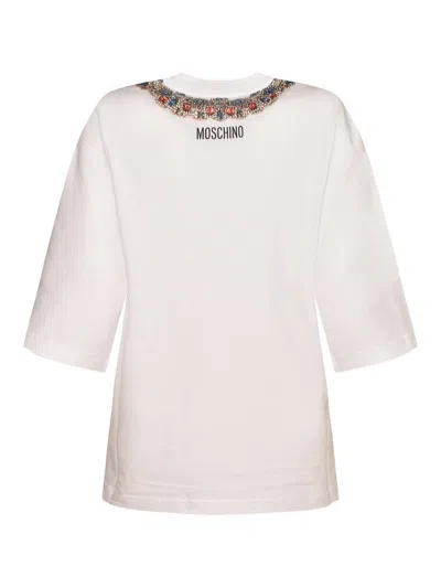 Moschino Camiseta - Blanco In White